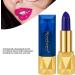 ZCSXK 2 Color Lipstick Blue | Color Change Magic Blue Lipstick Magic Color Lipstick Tinted Lip Balm (Blue Changed To) - Buy Online on GoSupps.com