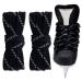 Tsuwno waxed ice hockey laces-anti-freezing & anti-breaks-professional laces for sports skiing & hockey-black 96 inches