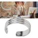 Magnetic Rings for Men & Women - Elegant Adjustable Jewelry for Fatigue Relief & Joint Pain - Silver Accessories - Buy Online on GoSupps.com