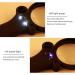 Magnifying Glass 90mm Large-Area Handheld with 5 LED Lights 2.5X 4.5X 25X 55X Magnification Perfect Low Vision Aids Ultra-Light Portable Scanning and Reading Tools for The Elderly - Buy Online on GoSupps.com
