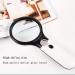 LED Handheld Magnifying Glass with Light High Power Magnifying Glass with Light Distortion-Free Illuminated Magnifier for Reading Sewing Crafts Handcraft Hobby New Plastic Lens Made in China - Buy Online on GoSupps.com