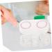 Shop Homsfou Mini Contact Lens Container Set - 4er-Box Travel Case for Colored Contacts & Eye Care Essentials - Buy Online on GoSupps.com