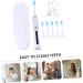 Gleavi Electric Toothbrush Set - Travel-Friendly Oral Care Kids & Adults 1 Pack White Bristle Cleaning Brush - Buy Online on GoSupps.com