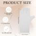Vabean 4 Pairs Manicure Gloves | Anti-UV Protection for Gel Nails | Fingerless UV Light Gloves | Women's Nail Care Gloves in Pink, Purple, Beige, Light Gray - Buy Online on GoSupps.com