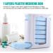 Buy TOPINCN Portable Pill Box Holder Organizer - 28 Grids 7 Layers Weekly Plastic Drug Storage Box for Travel - International Shipping Available - Buy Online on GoSupps.com