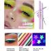 INTEROOKIE Colorful UV Fluorescent Gel Eyeliner Pen Waterproof Oil-Resistant Non-Staining Beauty Makeup with Pearlescent Eyeliner Pen (J97) - Buy Online on GoSupps.com