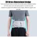Thyxg Inflatable Lumbar Vertebrae Belt | Spinal Back Support | 3 Levels Temperature Control | Adjustable 3D Design for Pain Relief | International Shipping - Buy Online on GoSupps.com