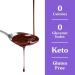 NuNaturals NuStevia Cocoa Syrup - 16 fl oz Zero Calorie Sweetener - Buy Online on GoSupps.com