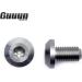 Guuun 1911 Grips Screws Set - Stainless Steel Fancy Silver Screws with O Rings and T10 Torx Key - Buy Online on GoSupps.com