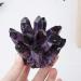 Natural Magic Natural Crystal Stone Purple Phantom Quartz Crystal Cluster Rock Stones Reiki Specimen Home Deco (Color : Purple Cluster Size : 300-400g) 300-400g Purple Cluster - Buy Online on GoSupps.com