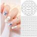 1 PC 2021 Simple Nails Accessories Gold Summer Diy Slider Nail Sticker 3D Love Heart Design(red) - Buy Online on GoSupps.com