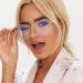 Square Gold Frame Reading Glasses for Women | Vintage Anti-Blue Light Eyeglasses | +1 Presbyopic Readers - C1 Gold - Buy Online on GoSupps.com