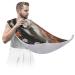 Pretty Fox Beard Bib Apron Beard Hair Catcher for Men Shaving Fathers Day Anniversary Christmas Gifts for Dad Husband Beard Bib with 2 Suction Cups