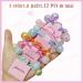 Colorful Ball Ponytail Holders - 12 PCS Elastic Hair Ties for Kids, Toddlers, Women - Buy Online on GoSupps.com