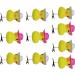 AJOIDR 1pc/5pcs/10pcs/20pcs Cartoon Duck Shape Hairpin Hair Clip for Vacation Spring Carnivals Ponytail Bangs Hairpin for Girl 1# - Buy Online on GoSupps.com