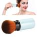 Portable Powder Brush for Flawless Makeup | Travel-Friendly Cosmetic Brush with Lid - Ideal for Blush & Primer - Buy Online on GoSupps.com
