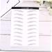 Ipetboom 2 Pairs Black Stickers Brow Tatoo Eyebrow Makeup Tools Eyebrow Stickers 6d Patch Artificial - Buy Online on GoSupps.com