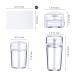 Noverlife 3PCS Nail Art Stamper Kit - Clear Silicone Stampers for Nail Design - Manicure Jelly Stamper Set with Scraper Cards - DIY Nail Stamping Transfer in 3 Sizes - Buy Online on GoSupps.com