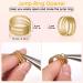 4600Pcs Silver and Gold Jump Rings with Open/Close Tools - Assorted Sizes for Jewelry Making and Repair - Buy Online on GoSupps.com