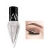 Liquid Eyeliner Glitter Eye Liners Kit Shiny Diamond-Shape Waterproof Eyeliner Pigment Colorful Eye Shadow Quick Dry Shimmer Silver Gold Beauty Cosmetics Makeup For Women(#02) shiny silver