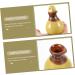 Buy Solustrious Ceramic Fluid Bottle - Elegant Sauce & Soy Sauce Dispenser for Essential Oils Mini Perfumes & Spices | International Shipping - Buy Online on GoSupps.com