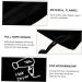 HAPINARY 4 Pcs Hair Dryer Storage Bag Hair Dryer Travel Case Hotel Hair Dryer Hair Tools Bag Black Flannel - Buy Online on GoSupps.com