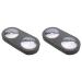 Spactz 2 x Reptile Tank Thermometer Hygrometer Temperature Humidity Monitor for Vivarium Terrarium