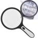 LED Magnifying Glass Reading Magnifying Glasses Practical Lightweight Portable for Reading for Exploring Nature - Buy Online on GoSupps.com