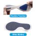 Men's Diabetic Shoes - Pain Relief Wide Width Slippers with Adjustable Orthopedic Design and Memory Foam Insoles - Lightweight and Easy Slip-On for Seniors - Size 11.5 Wide Black - Buy Online on GoSupps.com