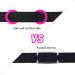 Personalized Bright Pink Dog Tags - Engraved 2 Pack for Small & Medium Breeds | Tagme - Buy Online on GoSupps.com