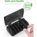 Fullicon Pill Organizer - 2 Times a Day AM PM Daily Medicine Organizer Black Replacement 2 Pack - Buy Online on GoSupps.com
