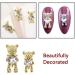 20pcs Small Bear Nail Art Metal Charms Kit for Women and Girls | 3D Nail Decoration - Buy Online on GoSupps.com