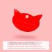 Ibera Gifts - Personalized Cat Head Engraved Medallion for Small to Large Cats | Custom Badge Collar Name Tag - Red - Buy Online on GoSupps.com