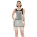 MIKI WELL Hair Stylist Apron - Adjustable Apron with Pockets Milky White