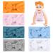 Aolso Baby Girl Headbands 6pcs Baby Headbands Hair Bands Newborn Headbands Baby Girl Bows Toddler Hairbands and Bows Child Hair Accessories Ordinary style-6pc