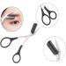 Professional Eyebrow Trimmer Scissors with Comb - Men and Women Eyebrow Shaping Tool - Buy Online on GoSupps.com