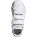 adidas Boy's Advantage Cf I Sneaker Child 1.5 UK - White/Beige - Buy Online on GoSupps.com