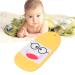 Soft Silicone Baby Teether Slipper with Textured Patterns - Yellow - Buy Online on GoSupps.com