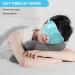 Toulifly Eye Mask Cooling Gel Cooling Mask Warm Eyes Cooling Goggles Cooling Reusable Cooling Eye Mask for Dark Circles Puffiness Relieve Eye Fatigue Migraines - Buy Online on GoSupps.com