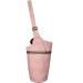 ULTLAT Yoga Mat Bag with Adjustable Shoulder Strap and Yoga Mat Fixed Strap max diameter 7.7 in, Practical Tote Carrier, Large Side & Zipper Pocket Holds More Yoga Accessories, Fit Most Size Mats for Yoga Lovers Pink Totem