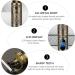 FRCOLOR 1 Special Clippers Trimmer for Men Mens Grooming Trimmer Cordless Trimmer for Men Bald Head Clippers Men Hair Styling Tool Father s Day Metal Hairdressing Clipper 15.3X4.1X4.1cm Bronze - Buy Online on GoSupps.com