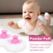 WLLHYF 2 Pcs Fluffy Powder Puff - Large Washable Cosmetic Applicator for Sensitive Skin | Perfect for Face & Body Makeup - Buy Online on GoSupps.com