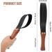 Catcan Riding Crop for Horses  Leather Paddle with Anti-Slip Wooden Handle  19'' Equestrianism Crops - Buy Online on GoSupps.com