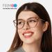 Shop Firmoo Blue Light Filter Reading Glasses - Prescription 1.0x for Men & Women | Anti-Glare Visual Aid - Purple Color - Buy Online on GoSupps.com