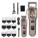 Hair Clippers for Men 2 Pcs High-power Gradual Fader Hair Salon Two-piece Hair Clipper LCD Digital Display Hair Clipper Set