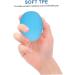 3ST Grip Ball Egg Blue - TPE Massage & Yoga Roller for Finger Exercises | Fitness Device 5.80x4.40cm - International Shipping Available - Buy Online on GoSupps.com
