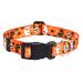 Mihqy Halloween dog collar adjustable soft & comfort dog collar for small medium-sized dog puppies cats (Halloween XS XS (neck circumference 20-30 cm width 1.5 cm) Halloween