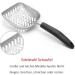 NzamBles Cat Litter Scoop | Comfortable Stainless Steel Pet Litter Scoop for Dogs & Cats - International Shipping Available - Buy Online on GoSupps.com