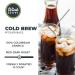 Wink Coffee Cold Brew Pitcher Packs - Coarse Ground 100% Arabica Coffee Beans - Single Origin Colombian Andes - 12 Count - Makes 42 Cups or 6 Large Pitchers - Smooth, Bold, & Sweet - Buy Online on GoSupps.com