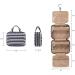 BAGSMART Toiletry Bag Travel Bag with Hanging Hook Water-Resistant Makeup Cosmetic Bag Travel Organizer for Accessories Shampoo Full Sized Container Toiletries (Stripe) M Stripe - Buy Online on GoSupps.com